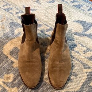 Allen Edmonds Liverpool Chelsea Boots Suede